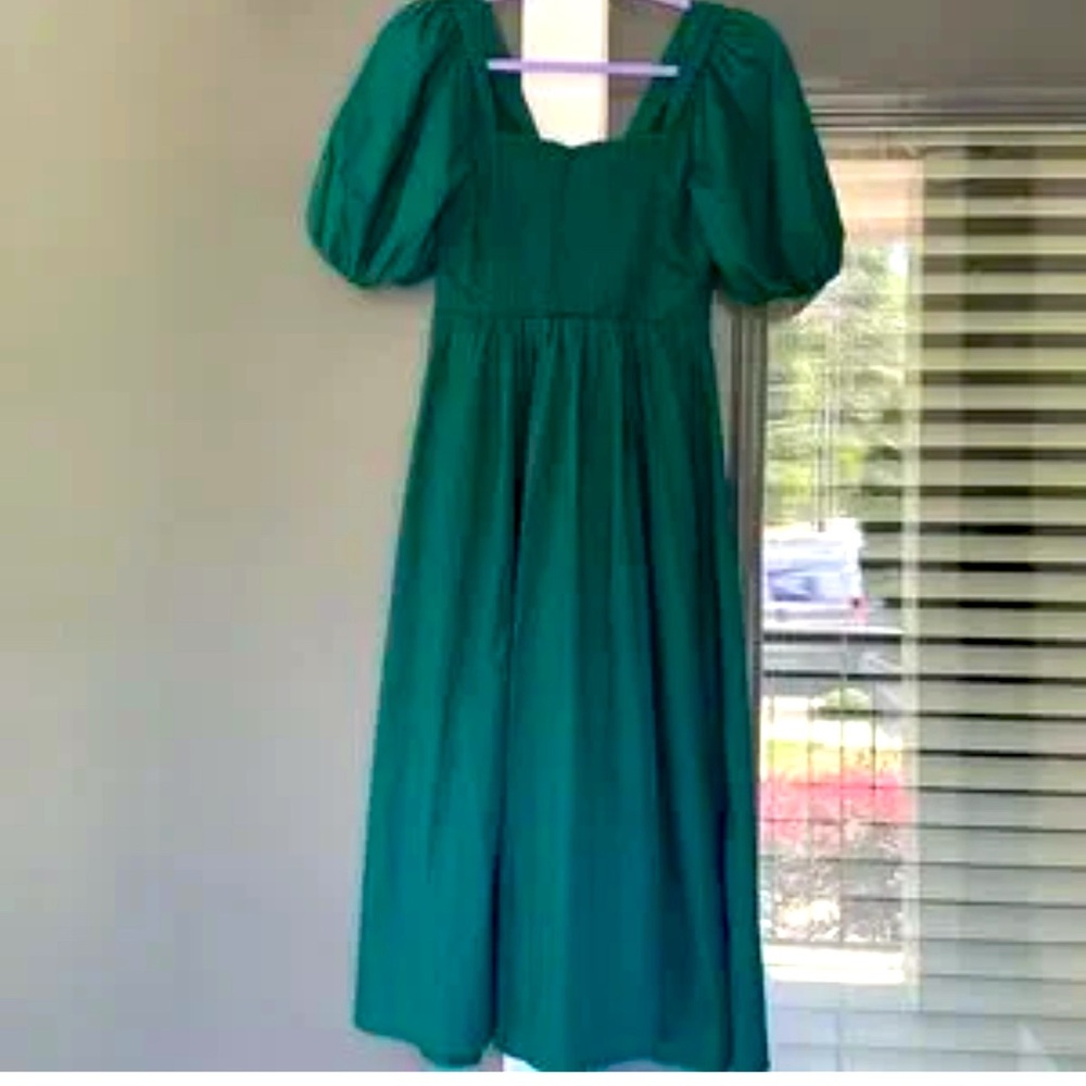 Abercrombie and Fitch forest green dress